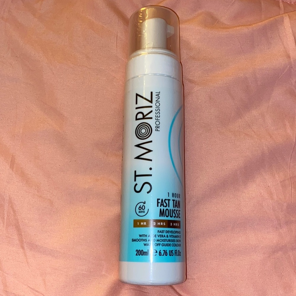 ST. MORIZ PROFESSIONAL FAST TAN MOUSSE 200ML/6.76 US Fl.Oz